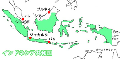 インドネシア地図